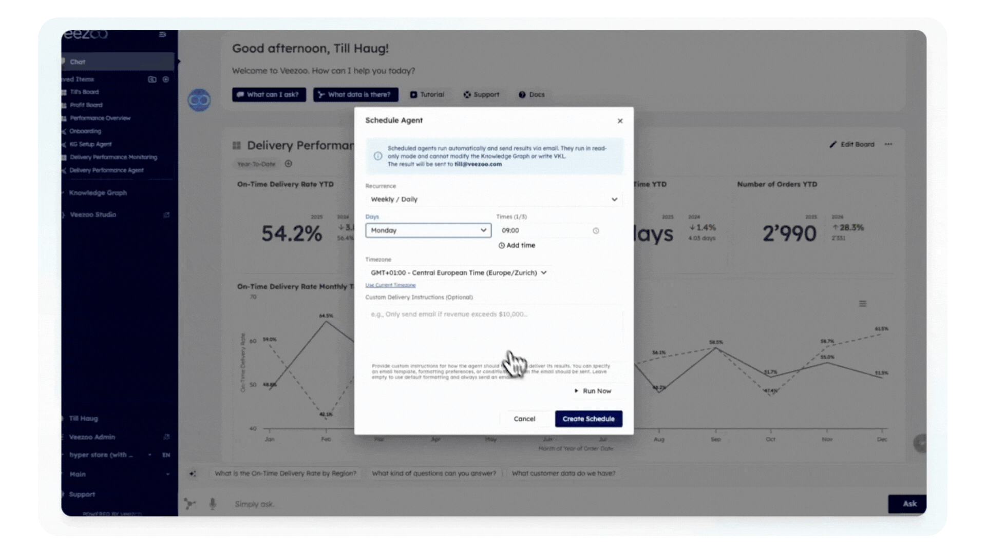 video transparent veezoo