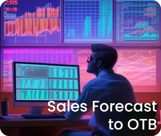 Sales forecast to OTB