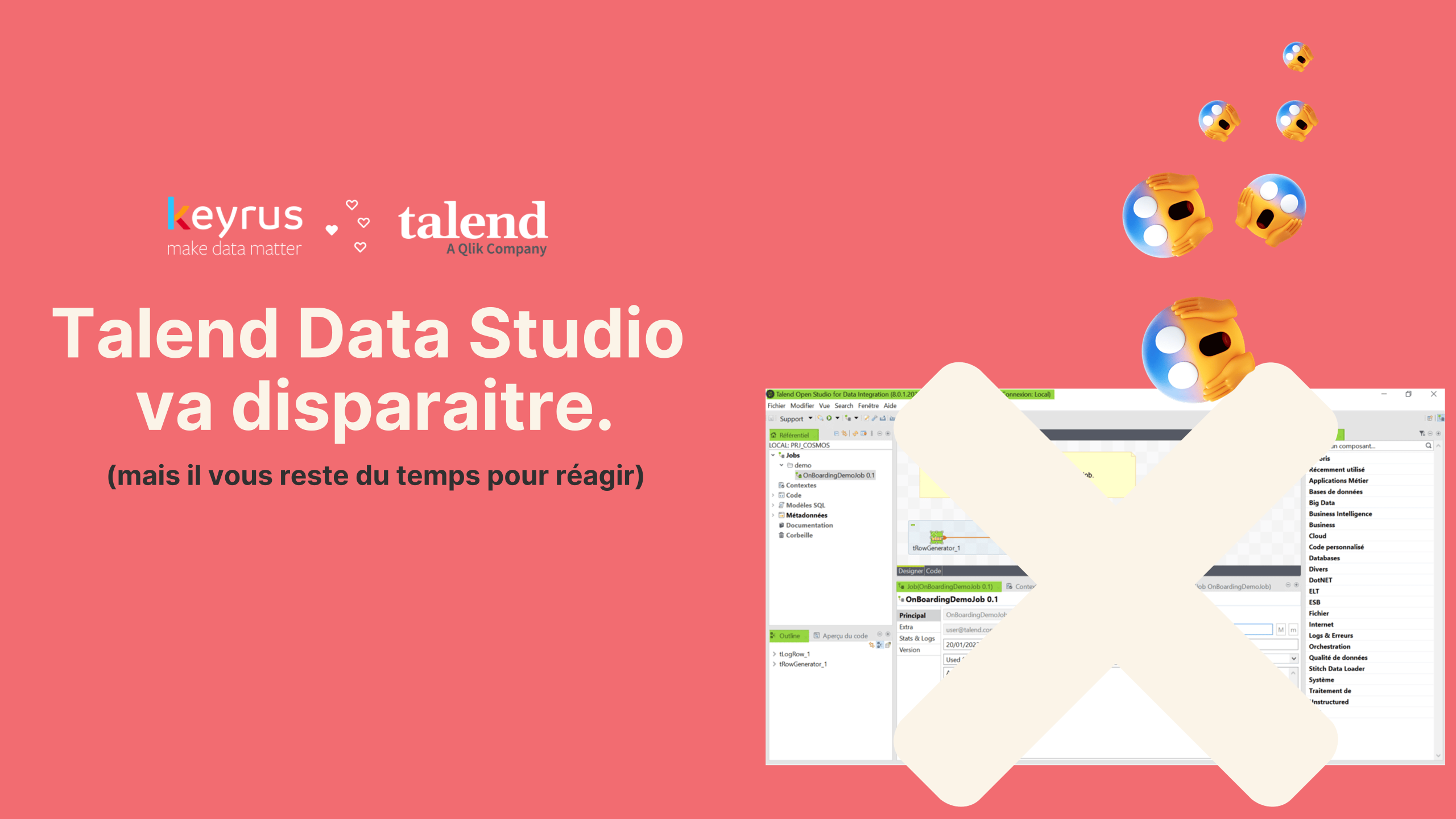 Votre configuration Talend Open Studio sera (bientôt) obsolète